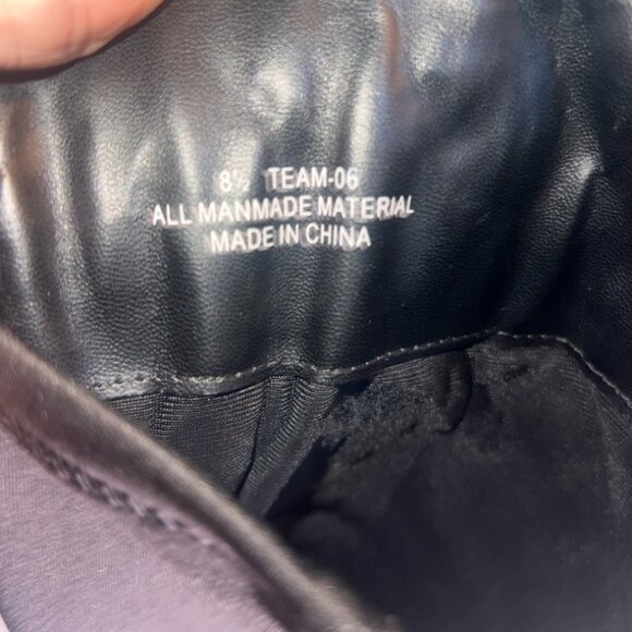 Rogue Womens Long Thigh High‎ Boots Over The Knee Mid Block Heel Zip Up Sz. 8.5 - Picture 8 of 10